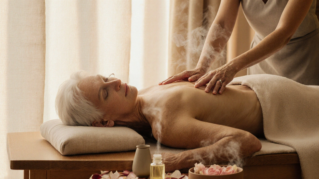 Tantrická masáž pro lidi s chronickou bolestí: Jak pomáhá a kdo by jí měla vyzkoušet