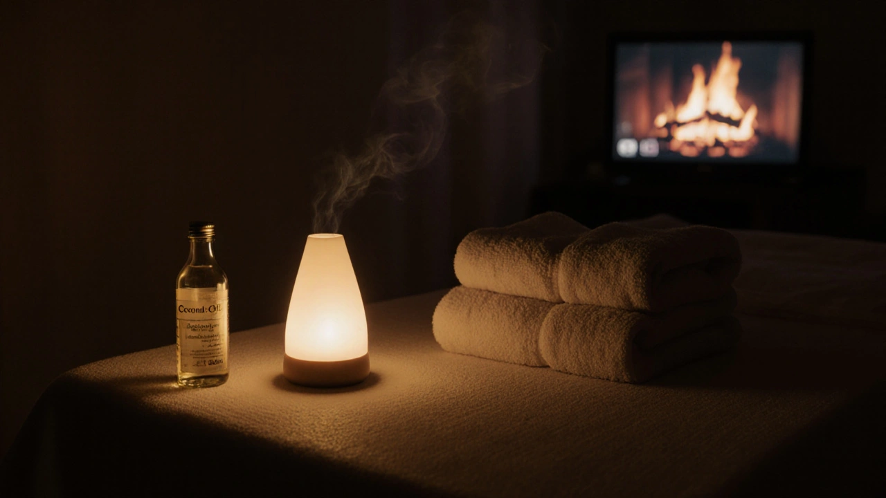 Základní výbava pro domácí tantrickou masáž: Kompletní seznam potřebných pomůcek a olejů