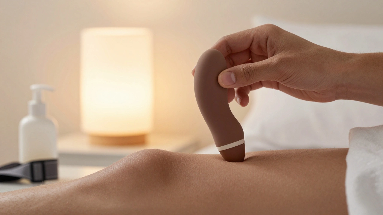 Pomůcky pro masáž prostaty: Jak vybrat správný typ, materiál a pečovat o ně