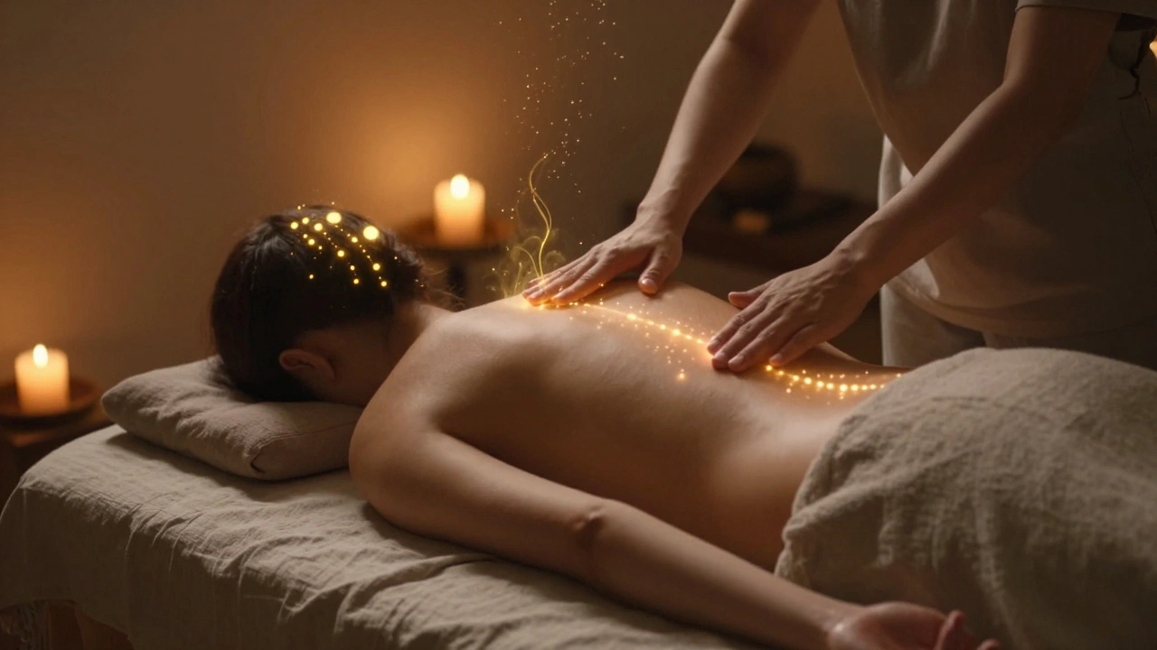 Tantrická masáž a energie: Jak funguje práce s životní silou při doteku