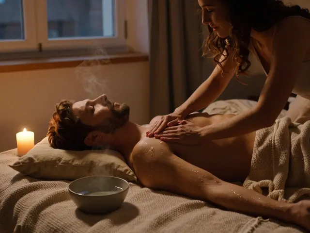 Lingam masáž doma: Jak ji dát partnerovi krok za krokem