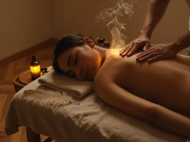 Uvolnění energetických bloků v těle během tantrické masáže: jak to funguje a co cítíte