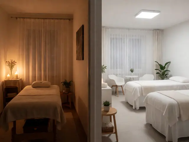 Soukromé studio vs. tantrický salon: Co si vybrat pro první masáž?